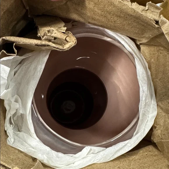 Pink stack spherical Vase - Picture 8 of 9